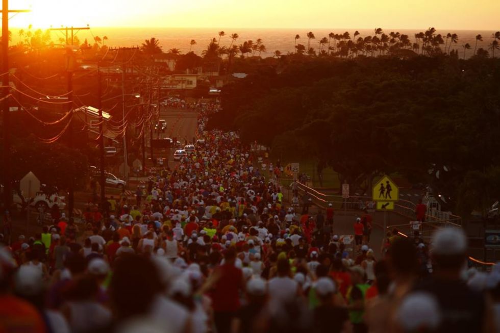 Maraton w Honolulu na Hawajach 